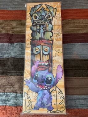 Purple Stitch Tiki Art Print